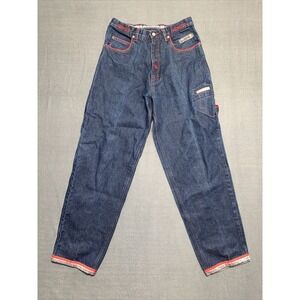 Vintage Heaven Or Hell Limited Edition interactive Men's Jeans Baggy Hip Hop